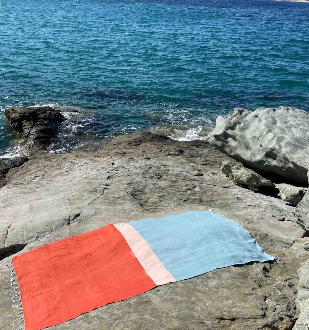 Hand woven Moroccan towel