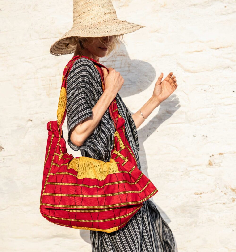 Cotton messenger bag - Image 3