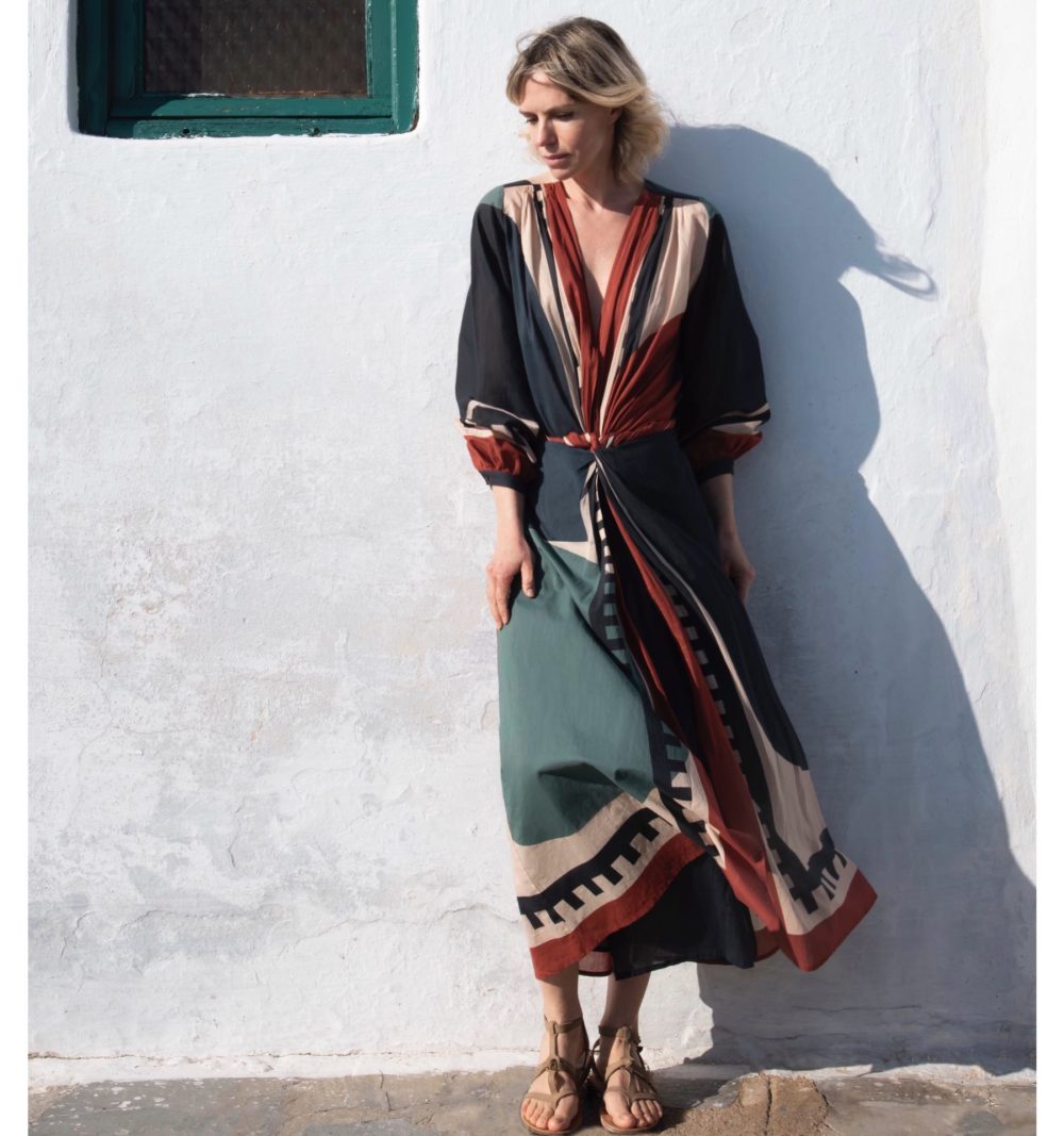 Graphico Print  Dress