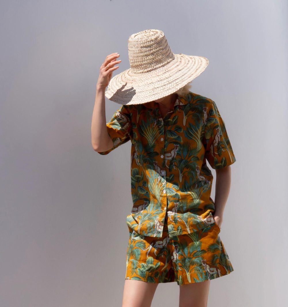 Printed Cotton Shorts - Image 3