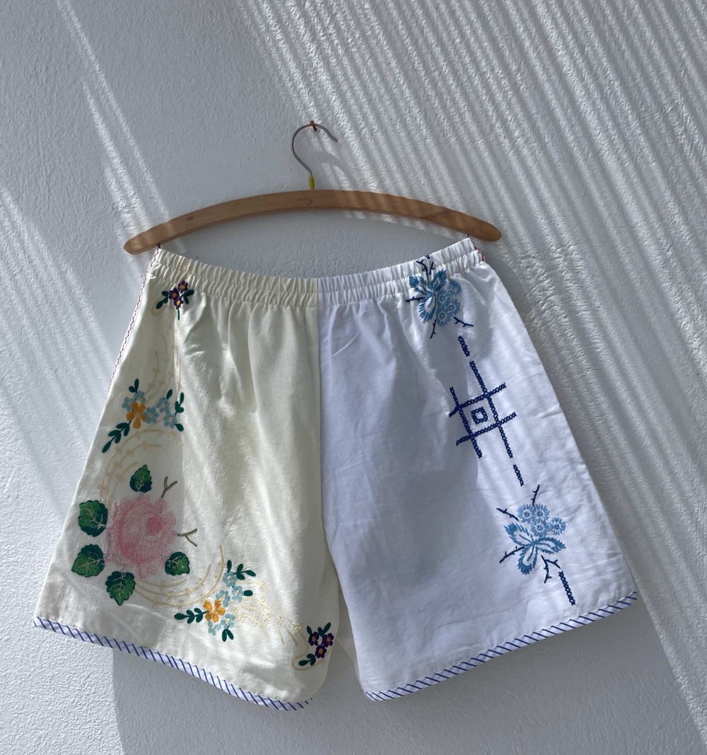 Embroidered Cotton Shorts - Image 8