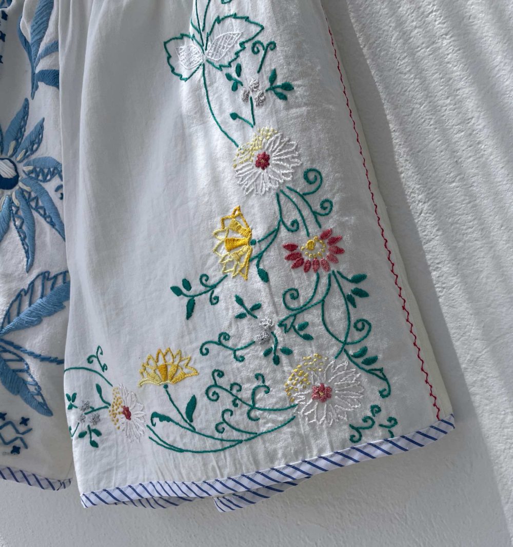 Embroidered Cotton Shorts - Image 6