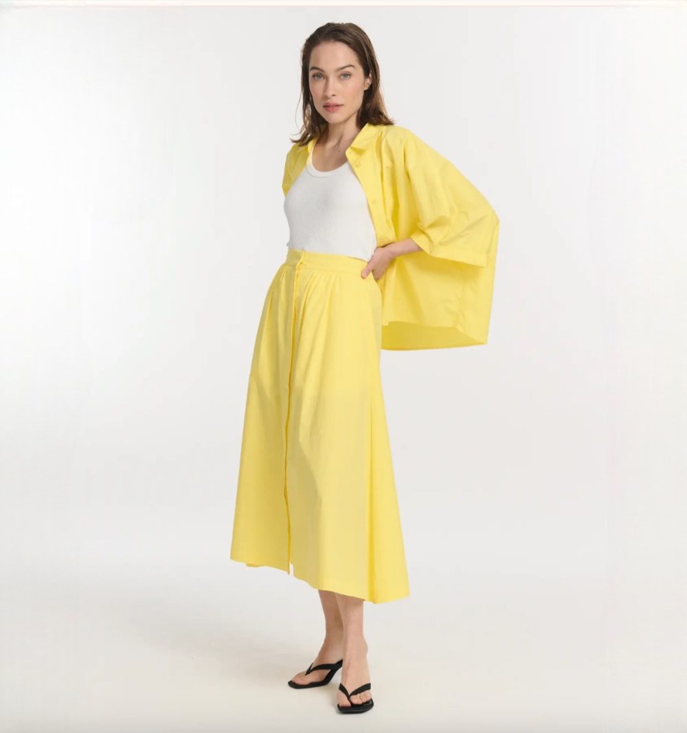Poplin Skirt-Labdip
