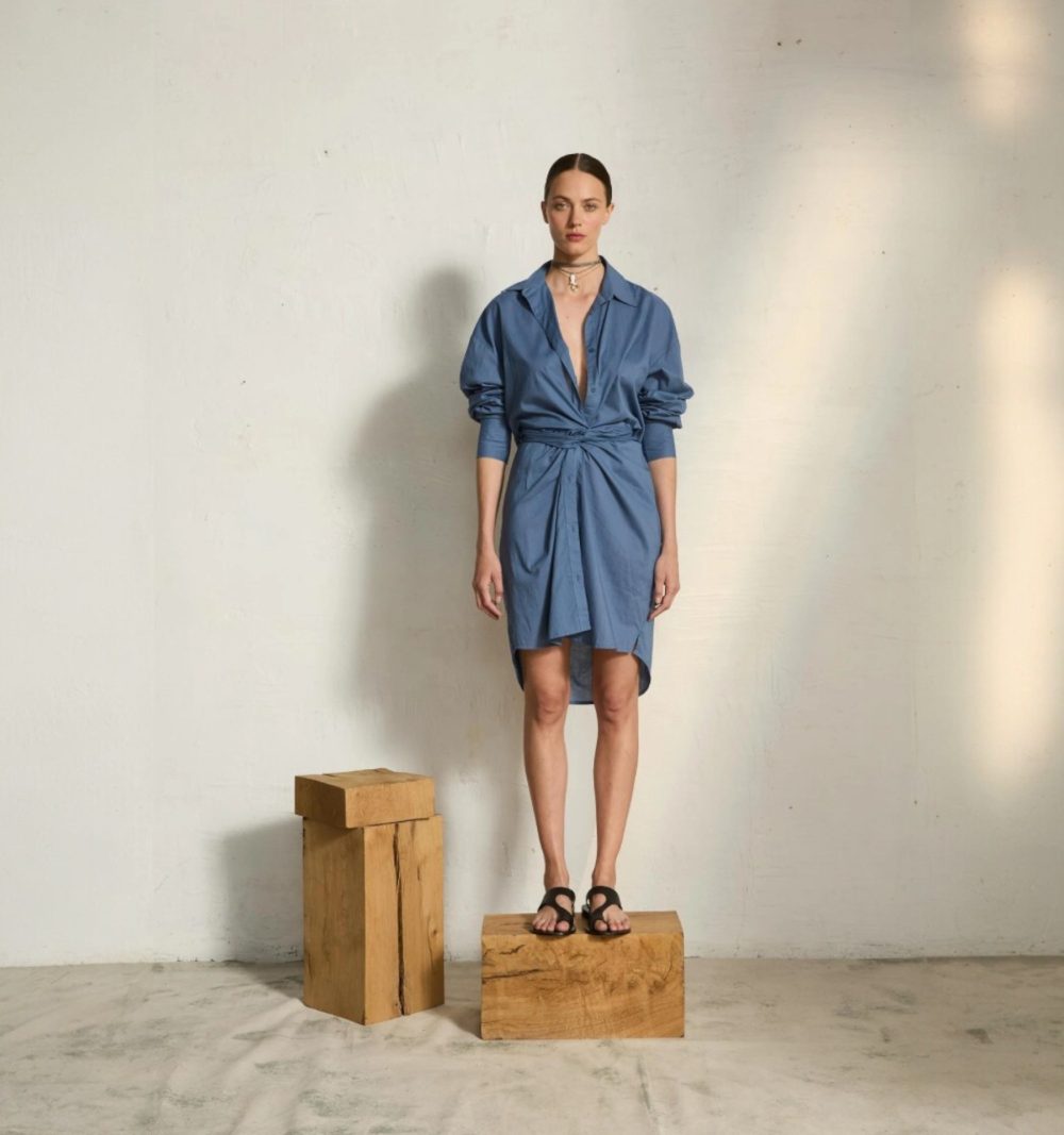Cotton Shirt Dress