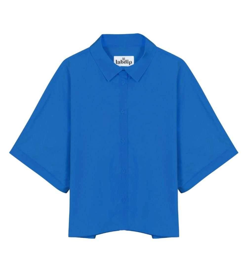 Poplin Wide Shirt-Labdip - Image 8