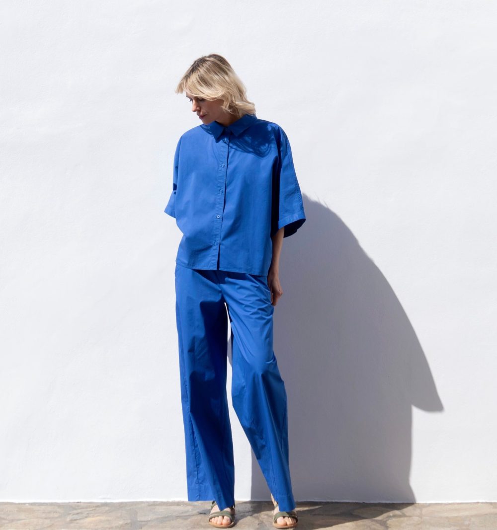 Poplin Wide Shirt-Labdip - Image 6