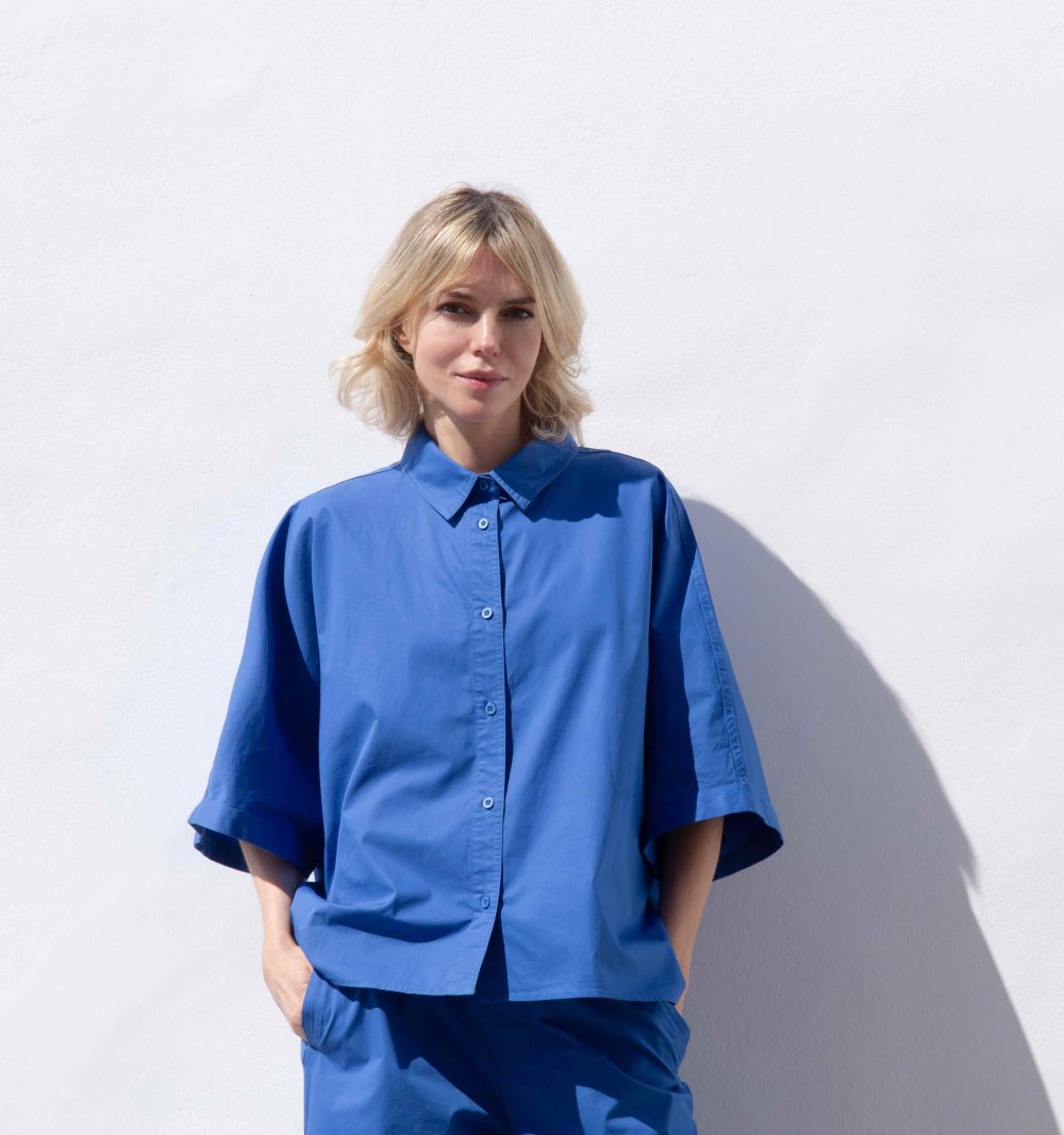 Poplin Wide Shirt-Labdip - Image 2