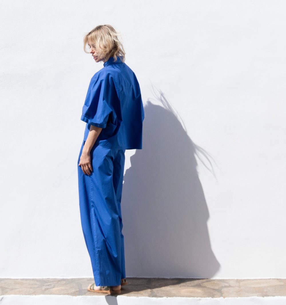 Poplin Wide Pants - Labdip - Image 3