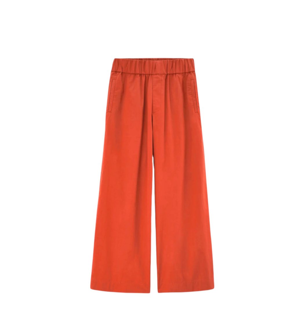 Poplin Wide Pants - Labdip - Image 7