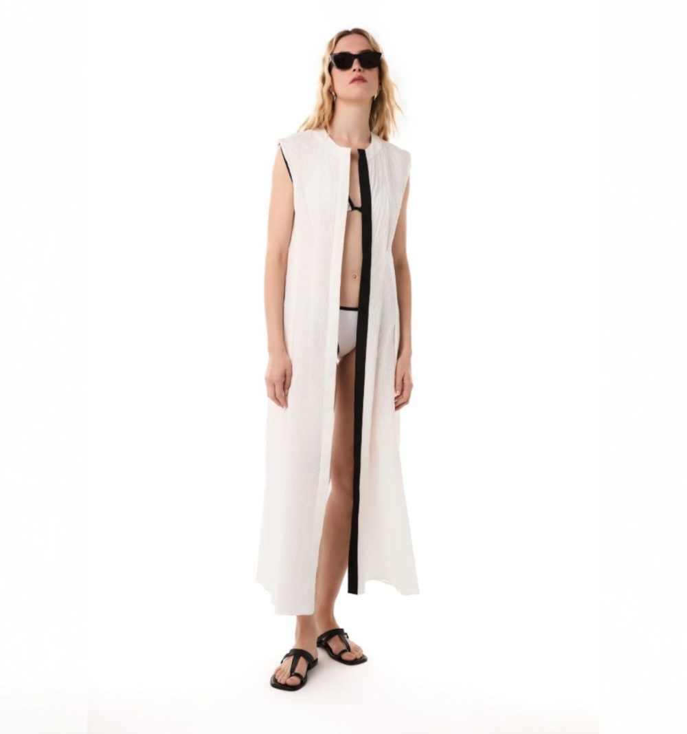 Kiohne Poplin Button Up Dress - Image 2