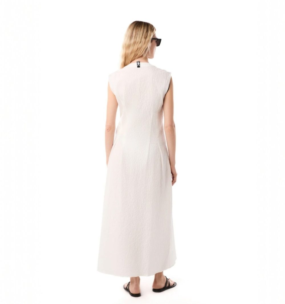 Kiohne Poplin Button Up Dress - Image 3