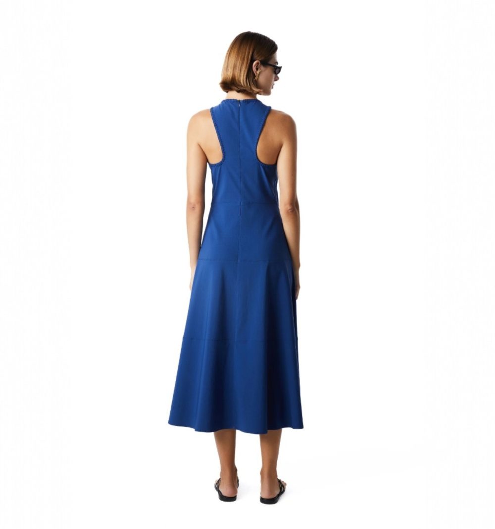 Kiohne Cobalt Blue Midi Dress - Image 3