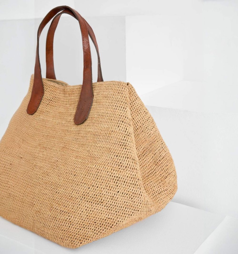 Ibeliv Large Raffia Tote Bag - Image 2