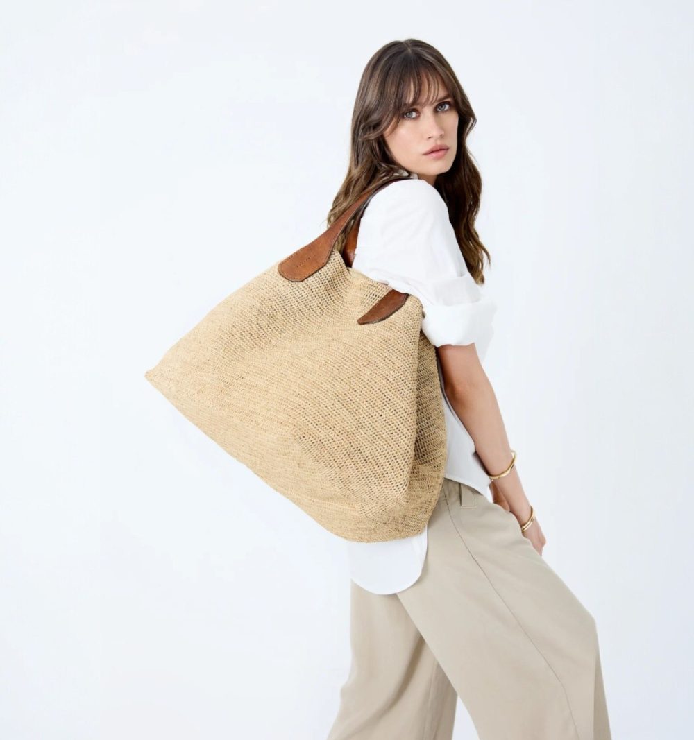 Ibeliv Large Raffia Tote Bag - Image 4