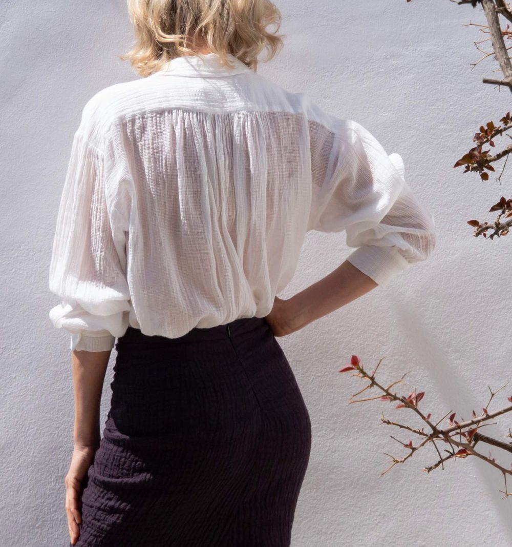 Light Sheer Cotton Shirt - Image 2