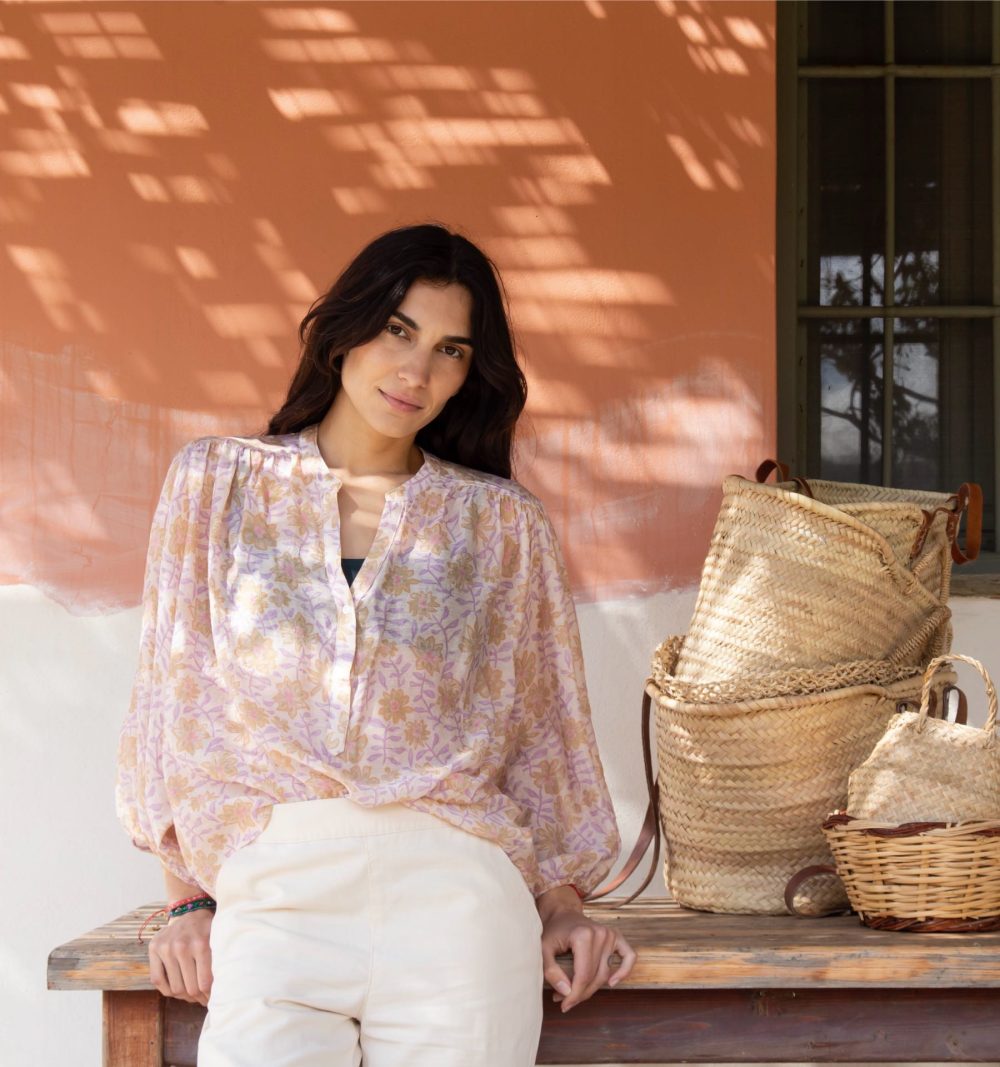Floral Pattern Blouse