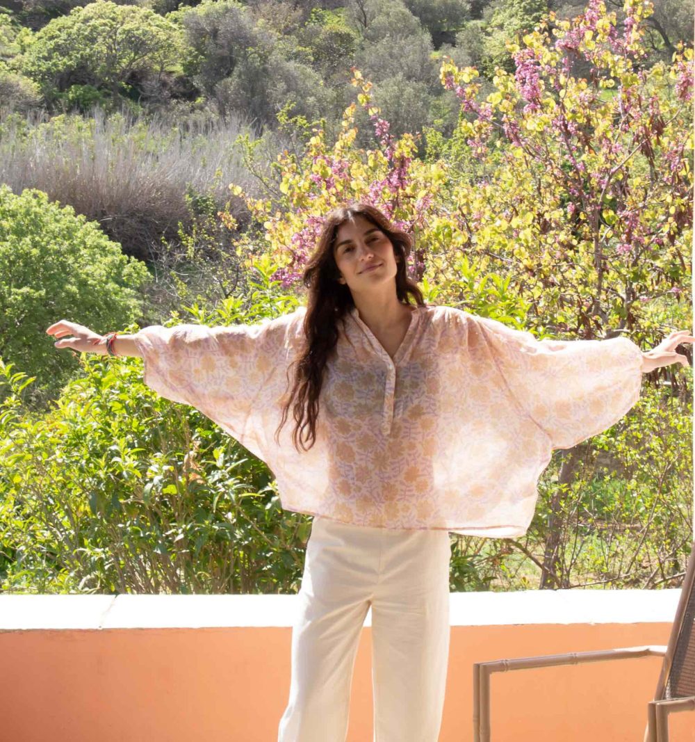 Floral Pattern Blouse - Image 2