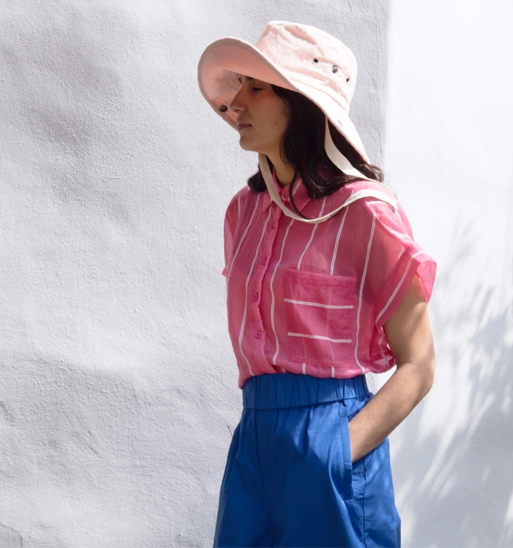 Striped Top in Pink