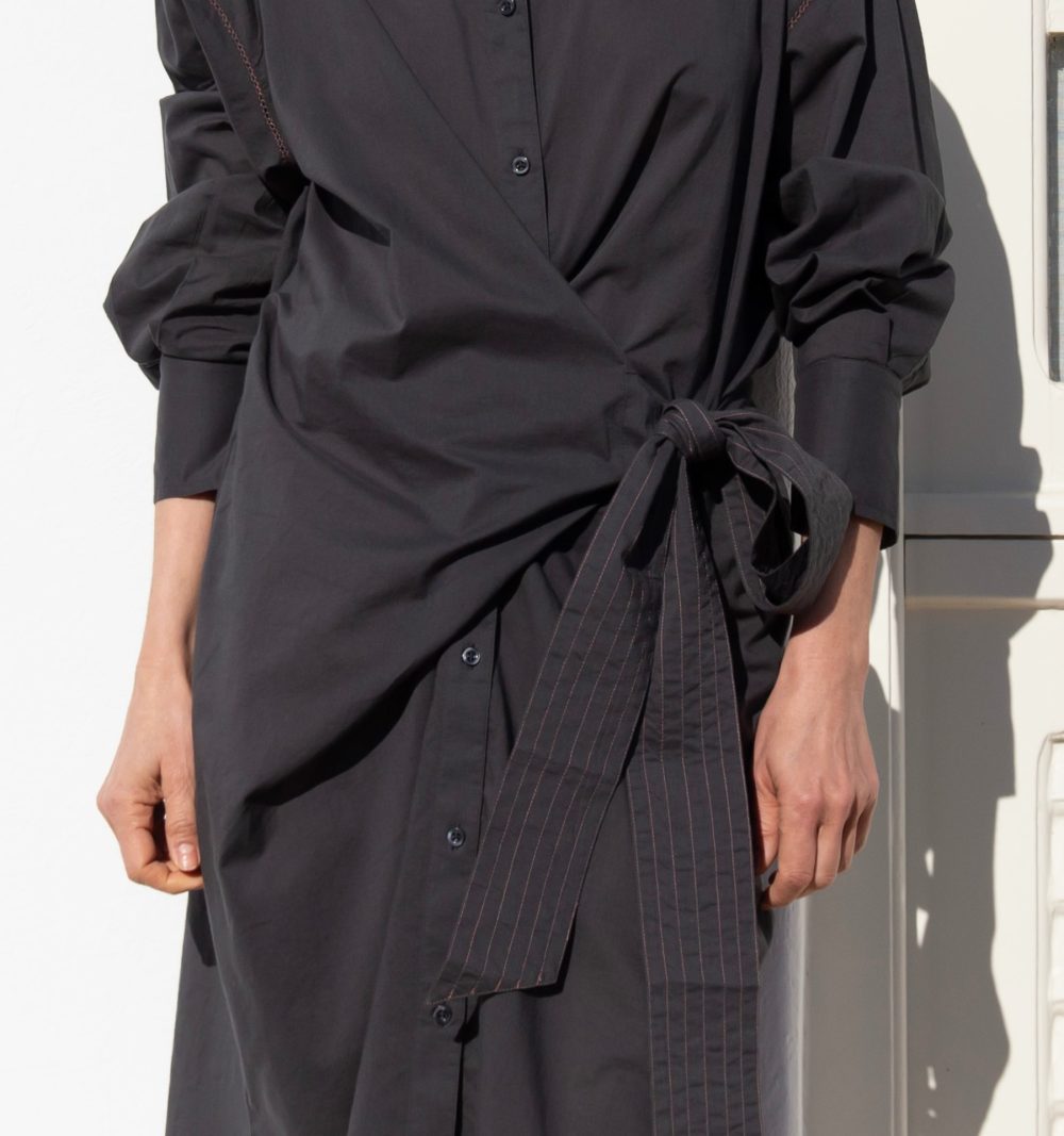 Cotton Shirt Dress - Image 8