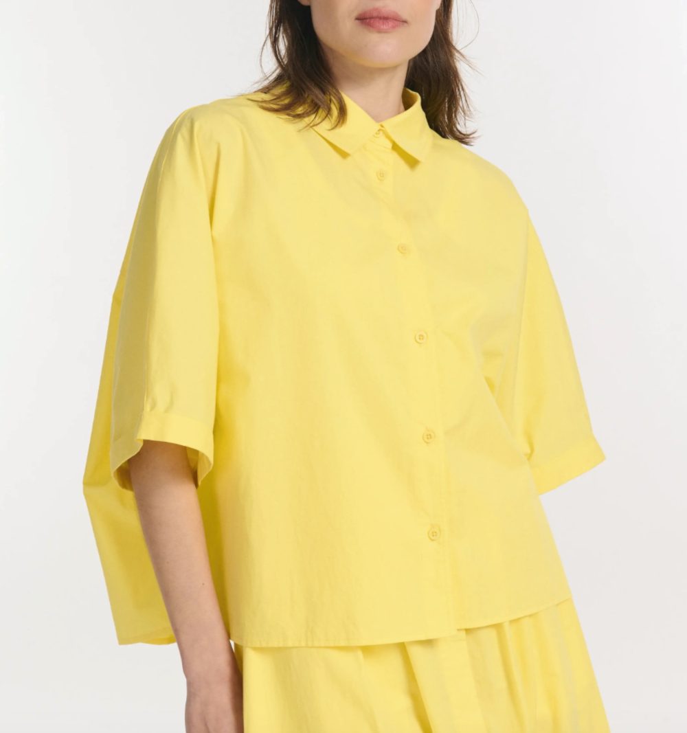 Poplin Wide Shirt-Labdip - Image 9