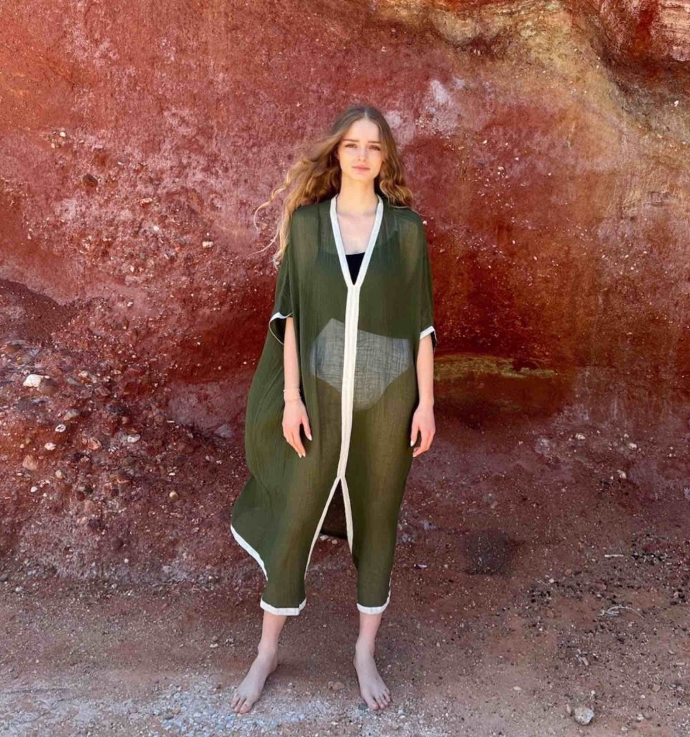 Long Cotton Kaftan