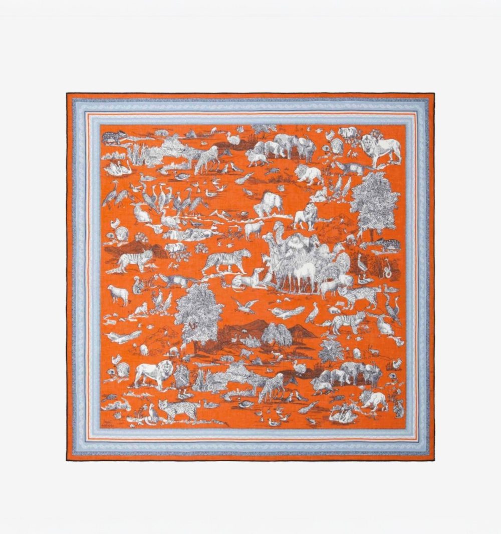 Inoui Editions Square 130 Reverie Orange - Image 3