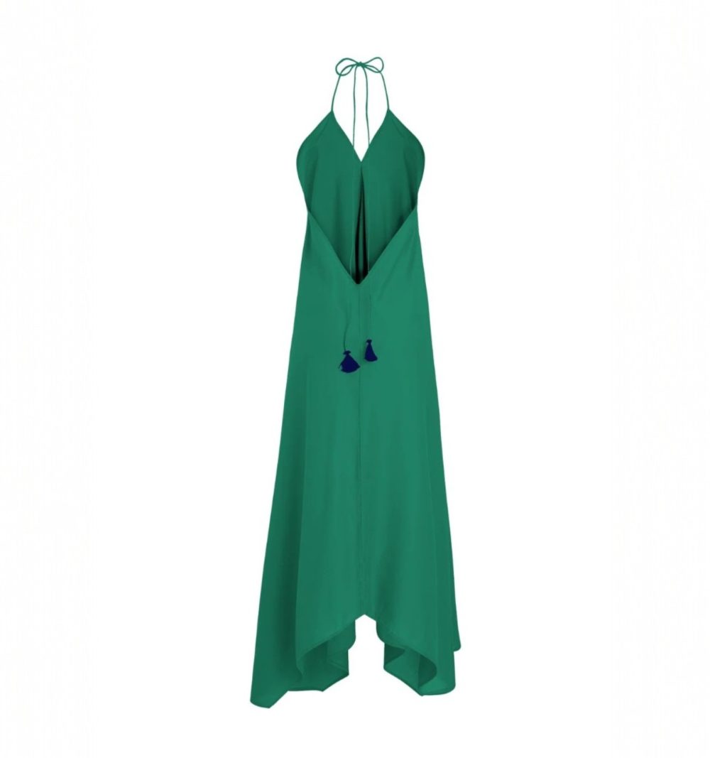 Sun Dress in Emerald - Image 2