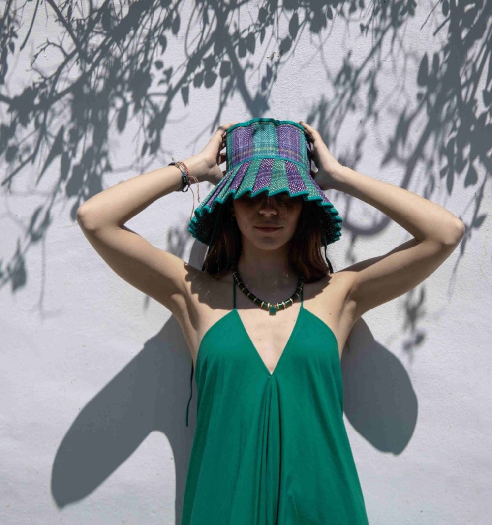 Capri Hat in Emerald
