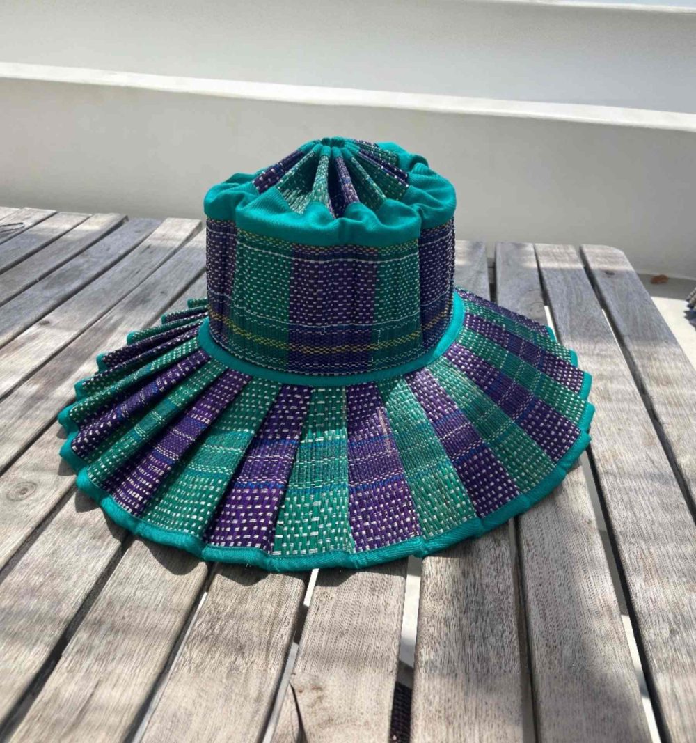 Capri Hat in Emerald - Image 3