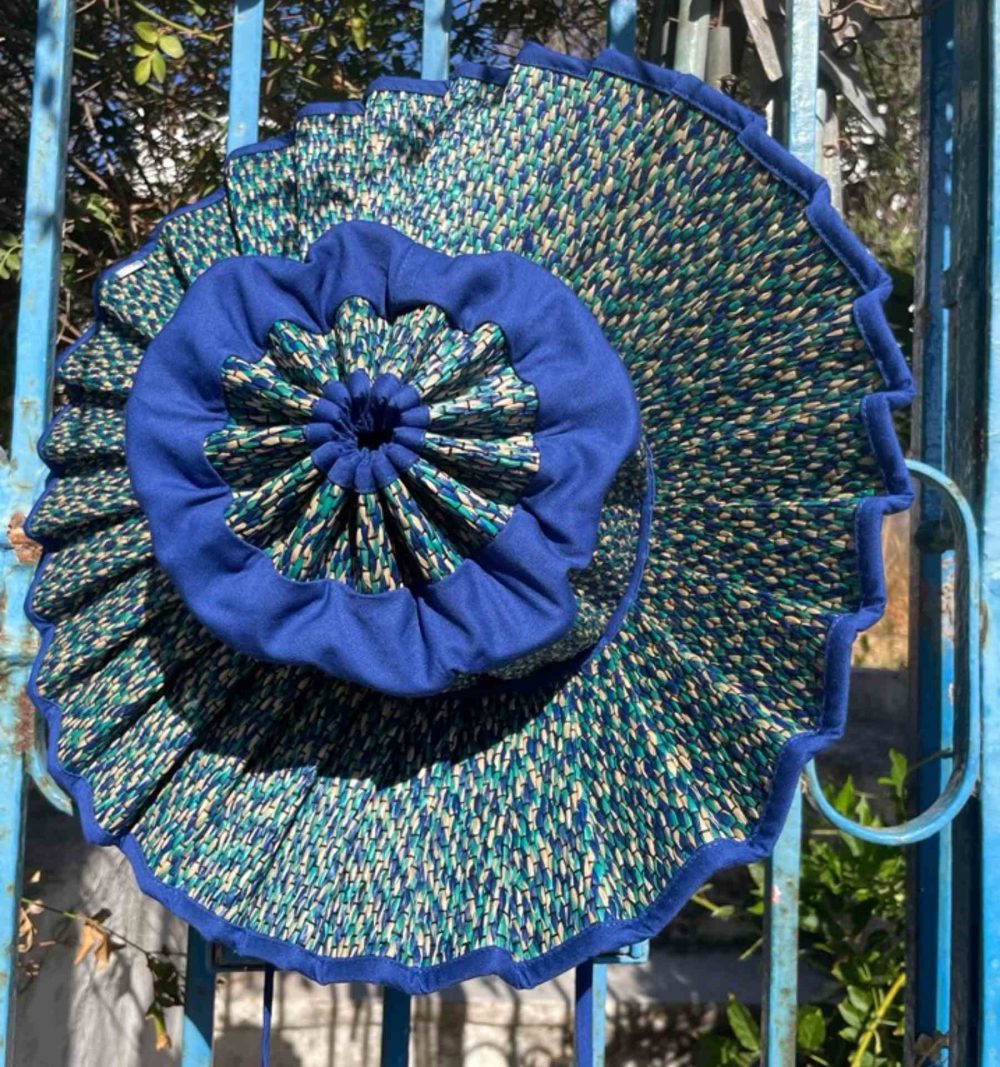 Capri Hat in Blue - Image 2