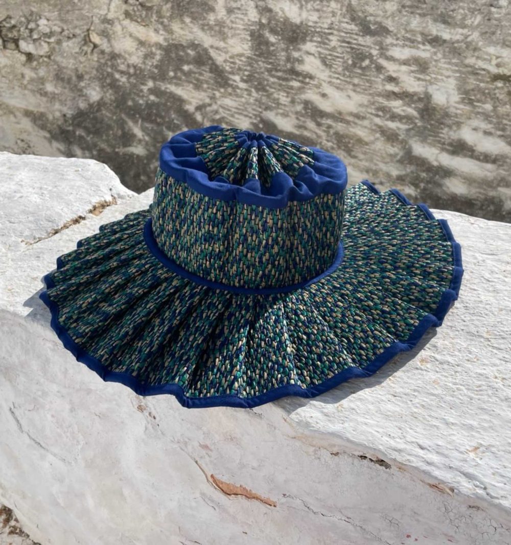 Capri Hat in Blue - Image 3