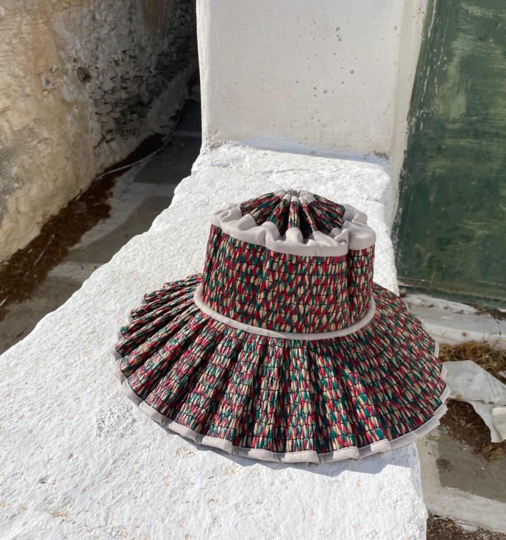 Lorna Murrey Capri Hat in Multicolor and Gray - Image 2