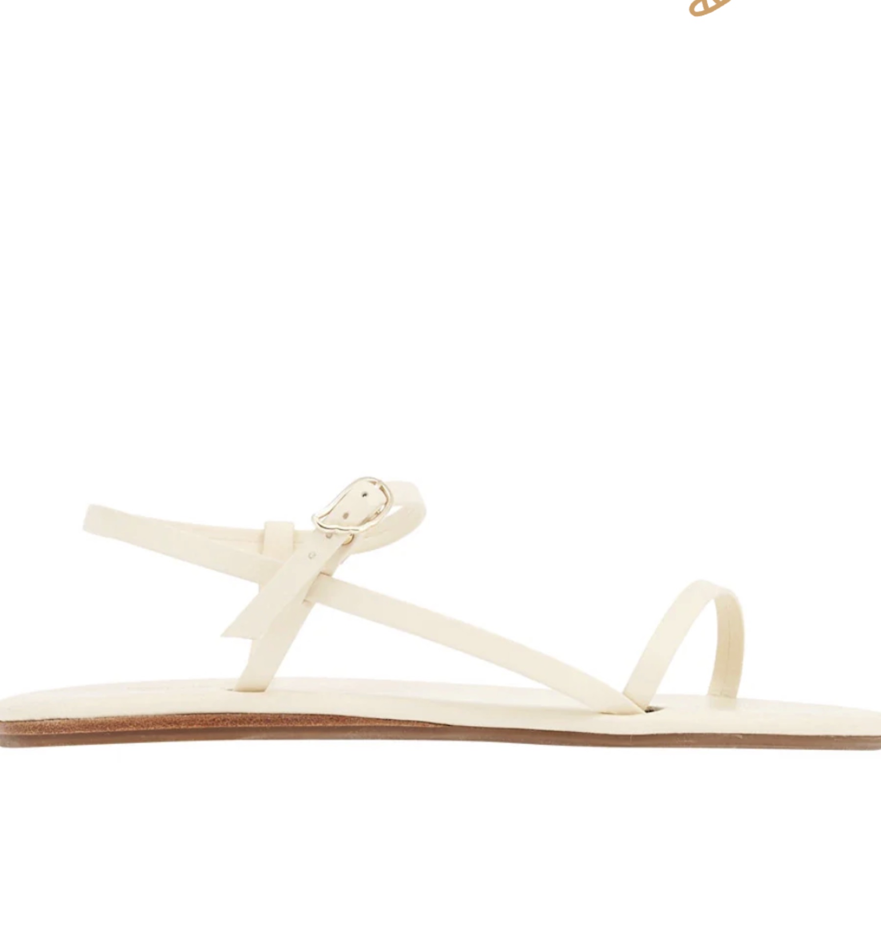 AGS- Filothei Sandals in off White - Image 4