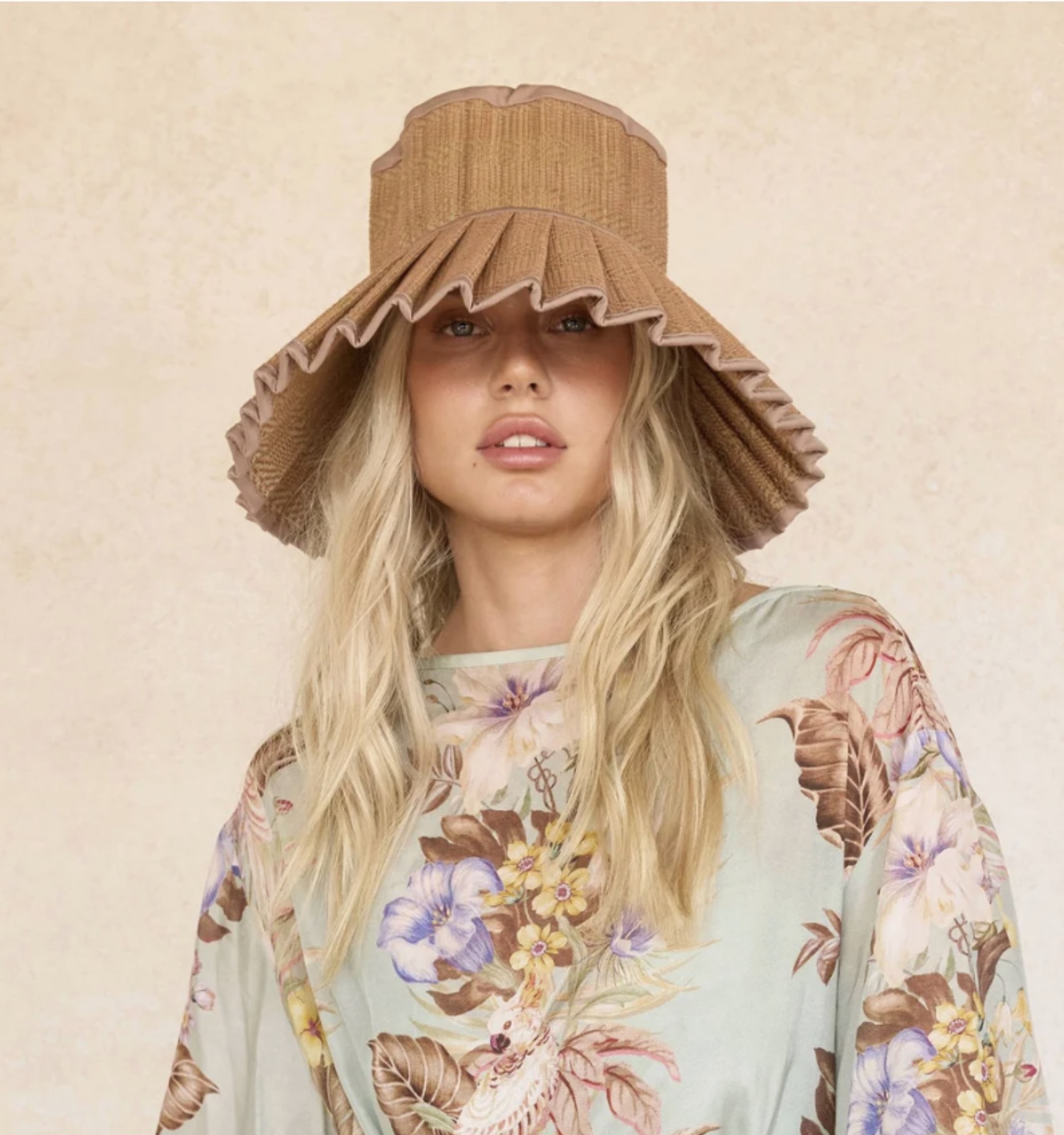 Lorna Murray Capri Hat in Peachy-Pink
